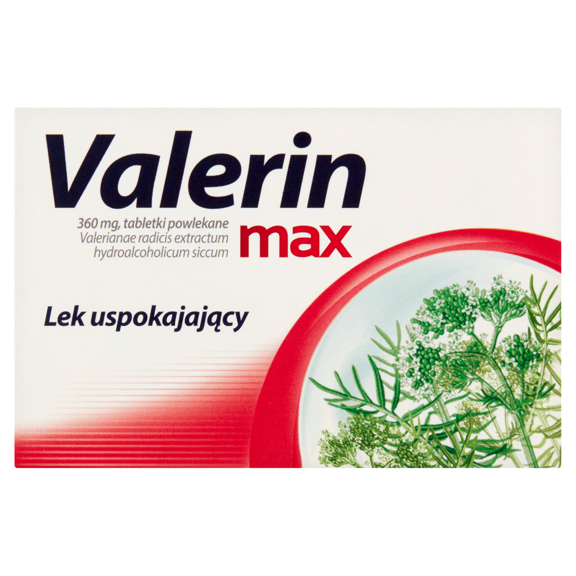 Valerin max, 360 mg, tabletki powlekane, 10 sztuk zdjęcie