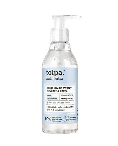 Tołpa Authentic żel do mycia twarzy nawilżona skóra 195 ml zdjęcie