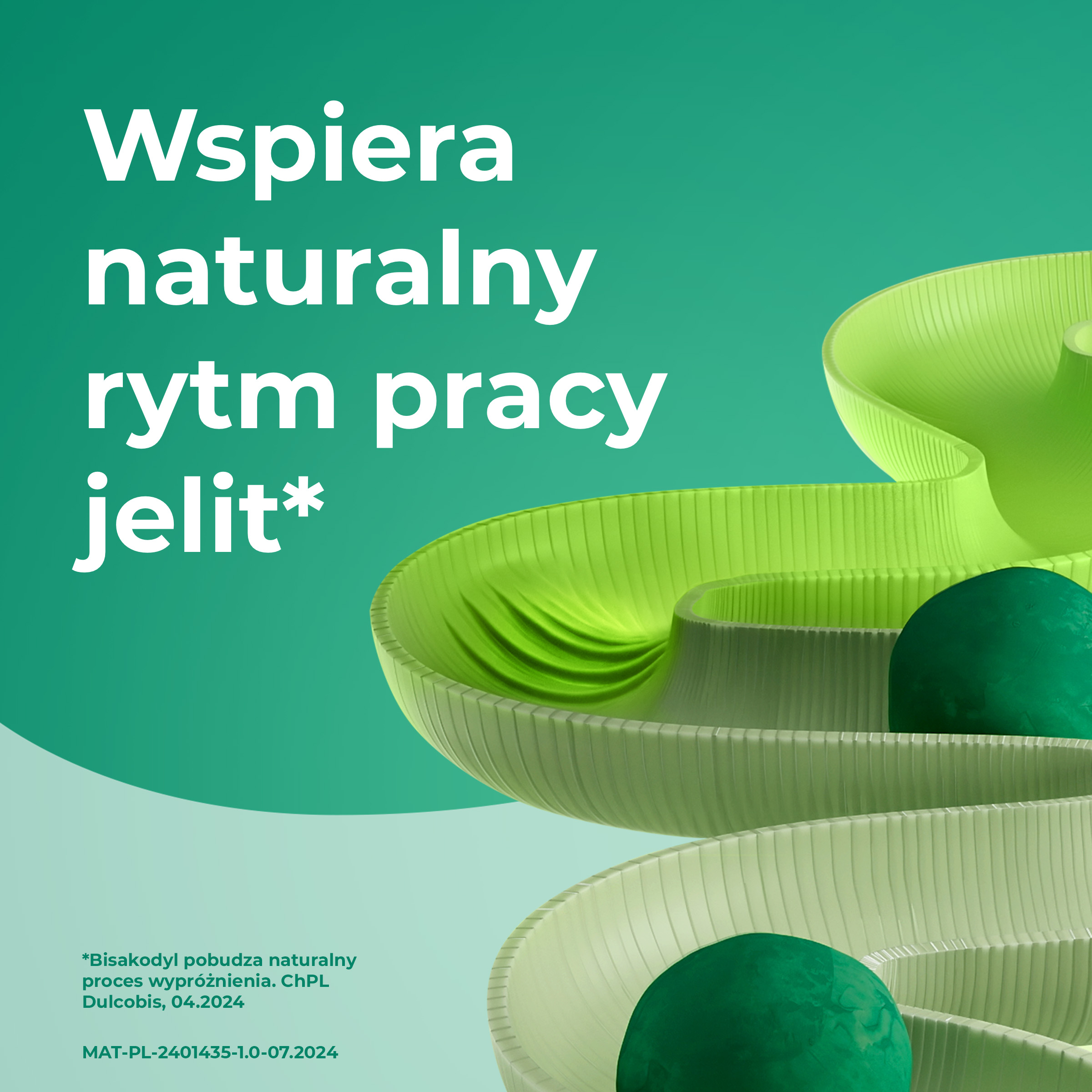 Dulcobis 5 mg, 20 tabletek dojelitowych na zaparcia