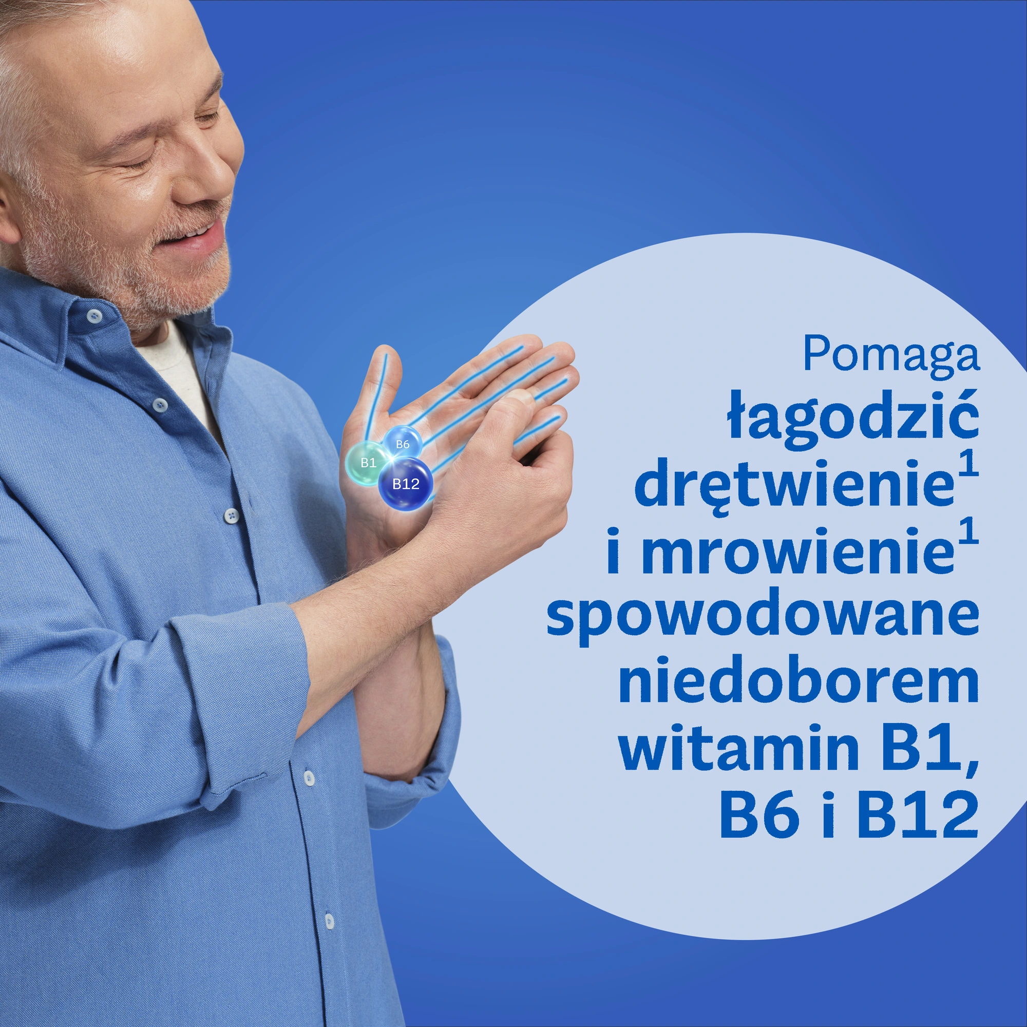 Neurobion Advance 100 mg + 50 mg + 1 mg, tabletki powlekane, 30 sztuk