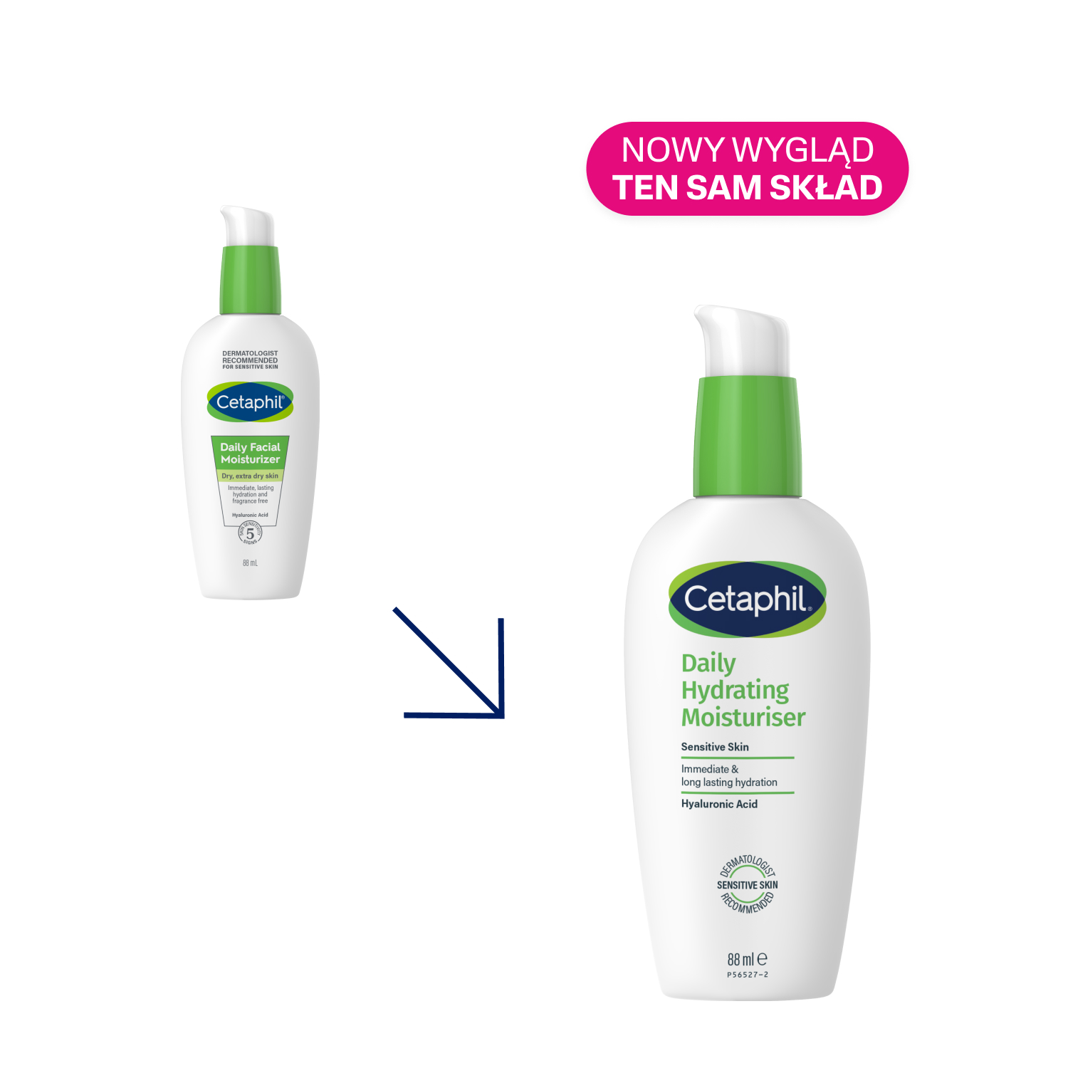 Cetaphil krem nawilżający do twarzy na dzień 88 ml