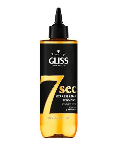 Gliss 7 sec Express Repair Treatment Oil Nutritive Ekspresowa kuracja do włosów - 200 ml zdjęcie