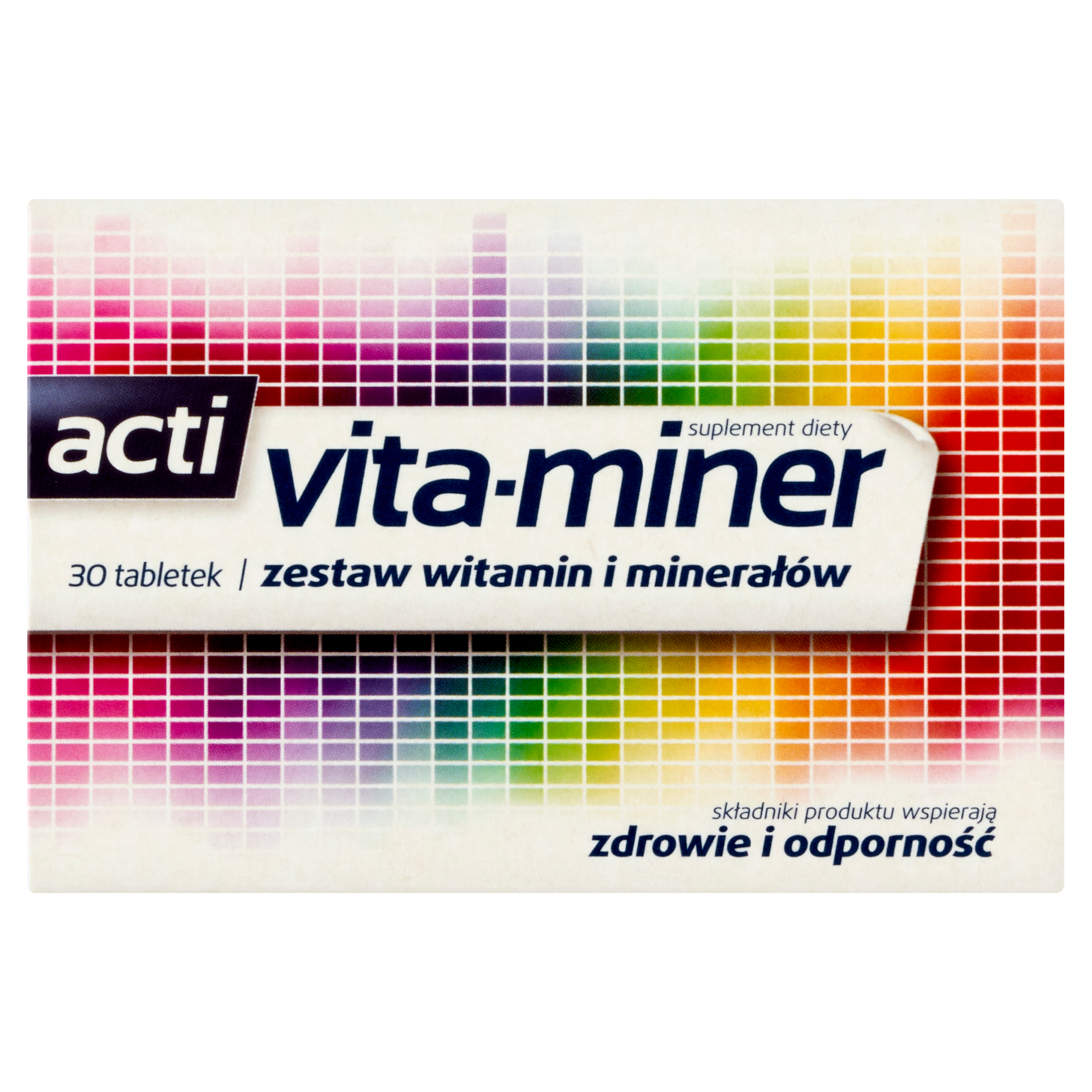 VITA-MINER Komplet niezbędnych witamin i minerałów - 30 tabl.  zdjęcie