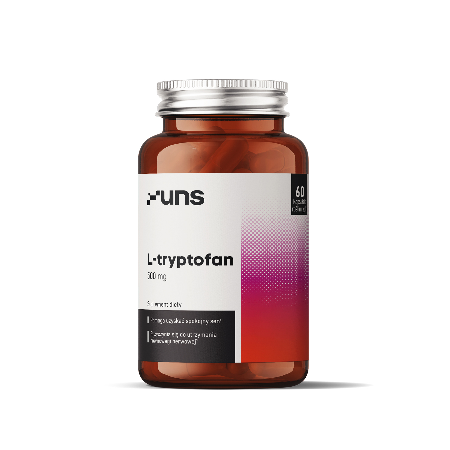 Uns L-Tryptofan, 60 kapsułek