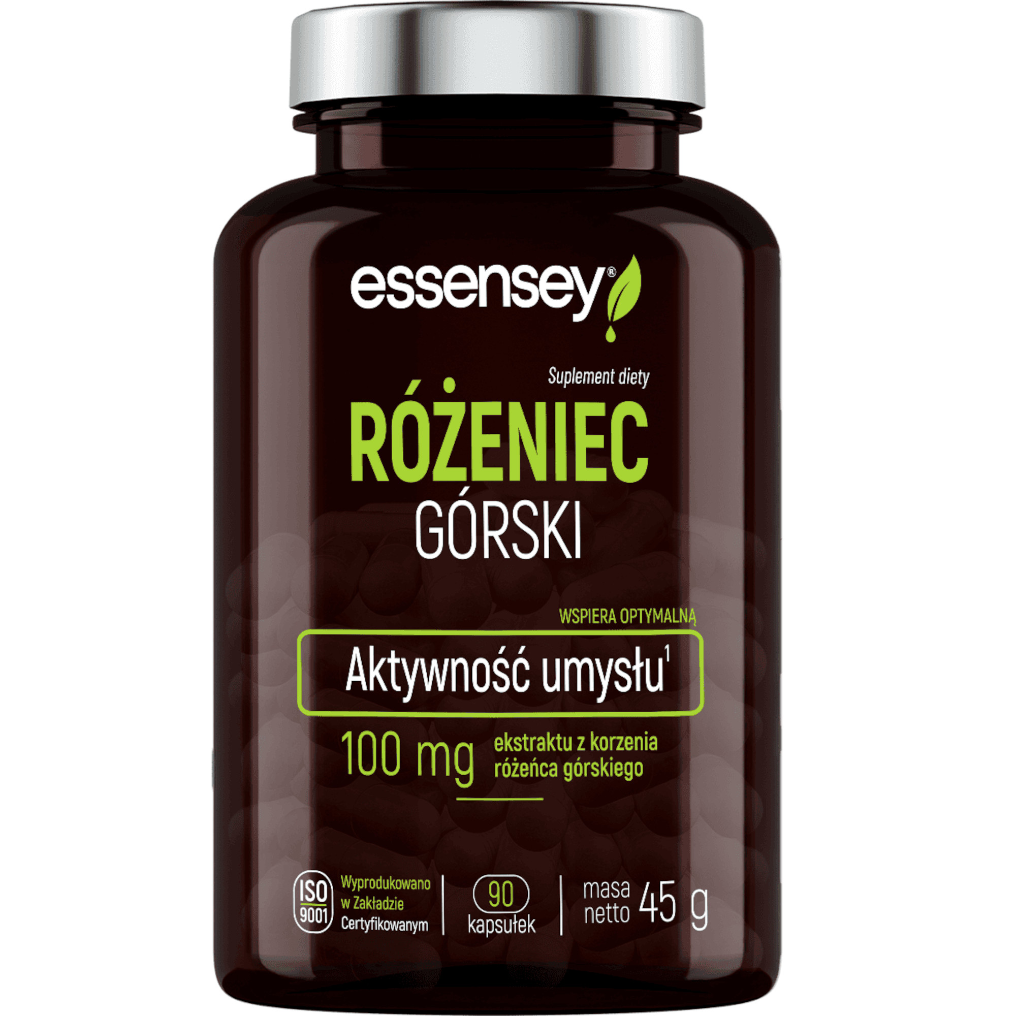 Essensey Różeniec Górski, kapsułki, 90 sztuk zdjęcie