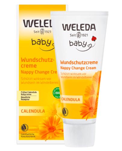Weleda Baby Calendula krem przeciw odparzeniom z nagietkiem lekarskim 75 ml zdjęcie