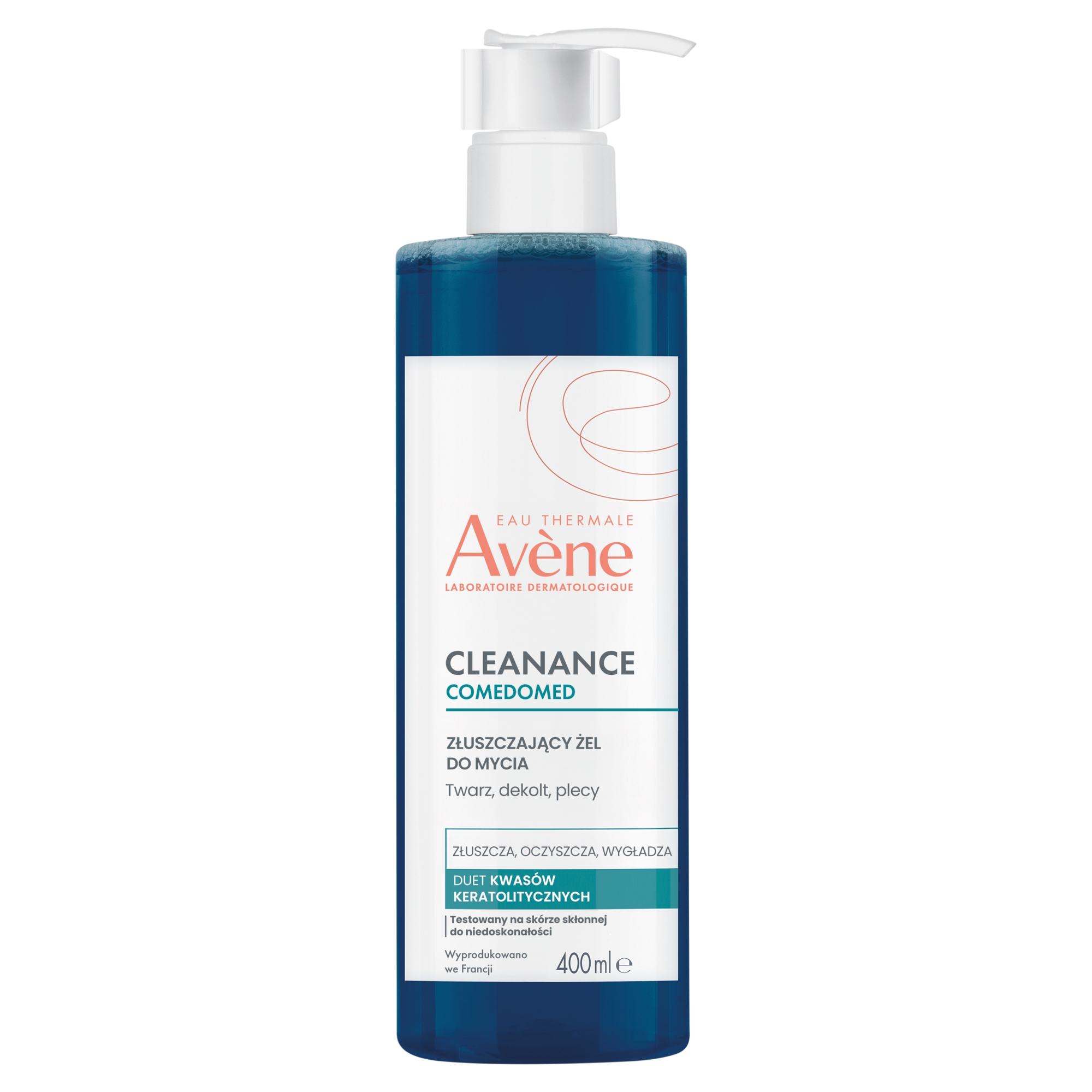 Avene Cleanance Comedomed, złuszczający żel do mycia, 400 ml zdjęcie