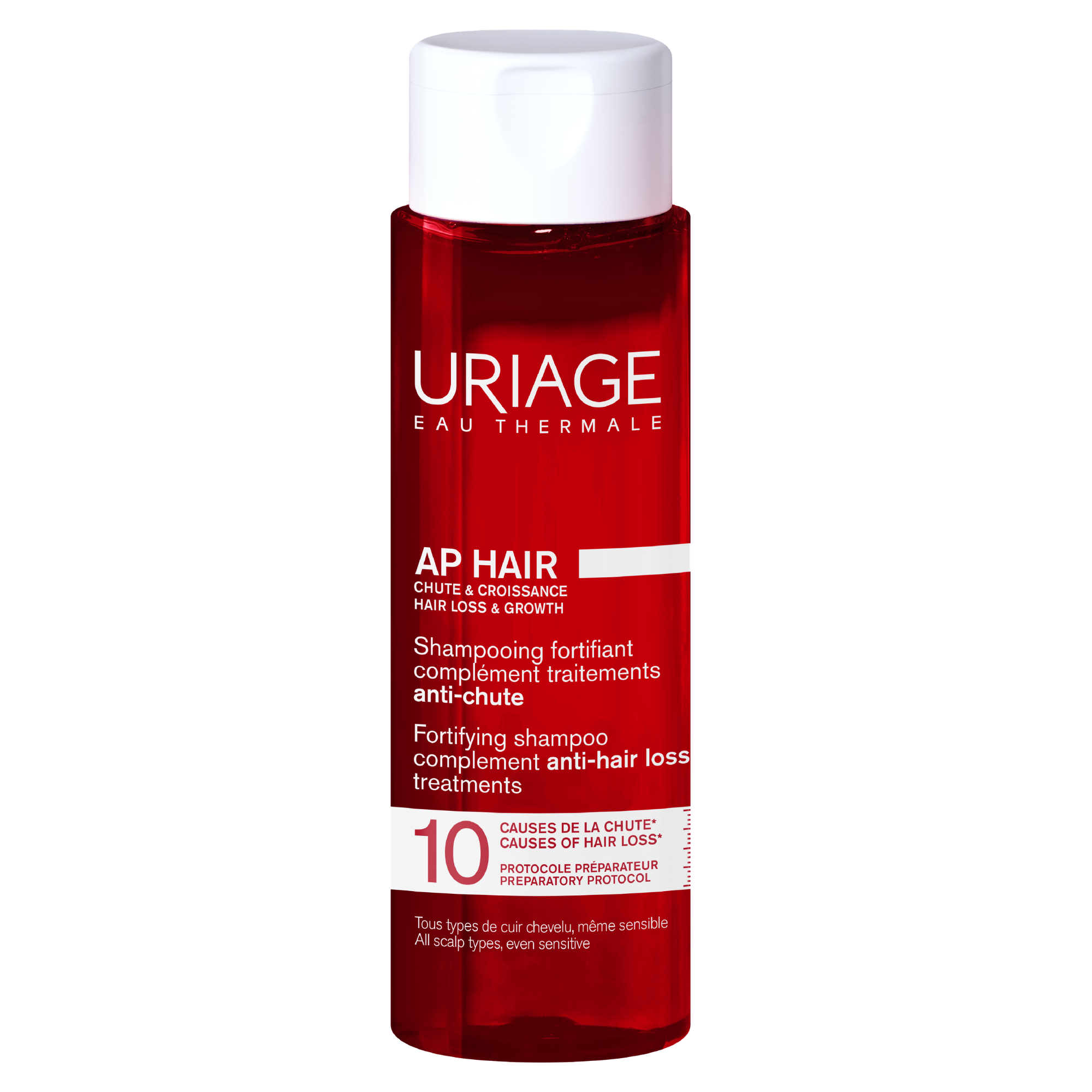 Uriage Ap Hair Szampon wzmacniający przeciw wypadaniu włosów, 200 ml zdjęcie