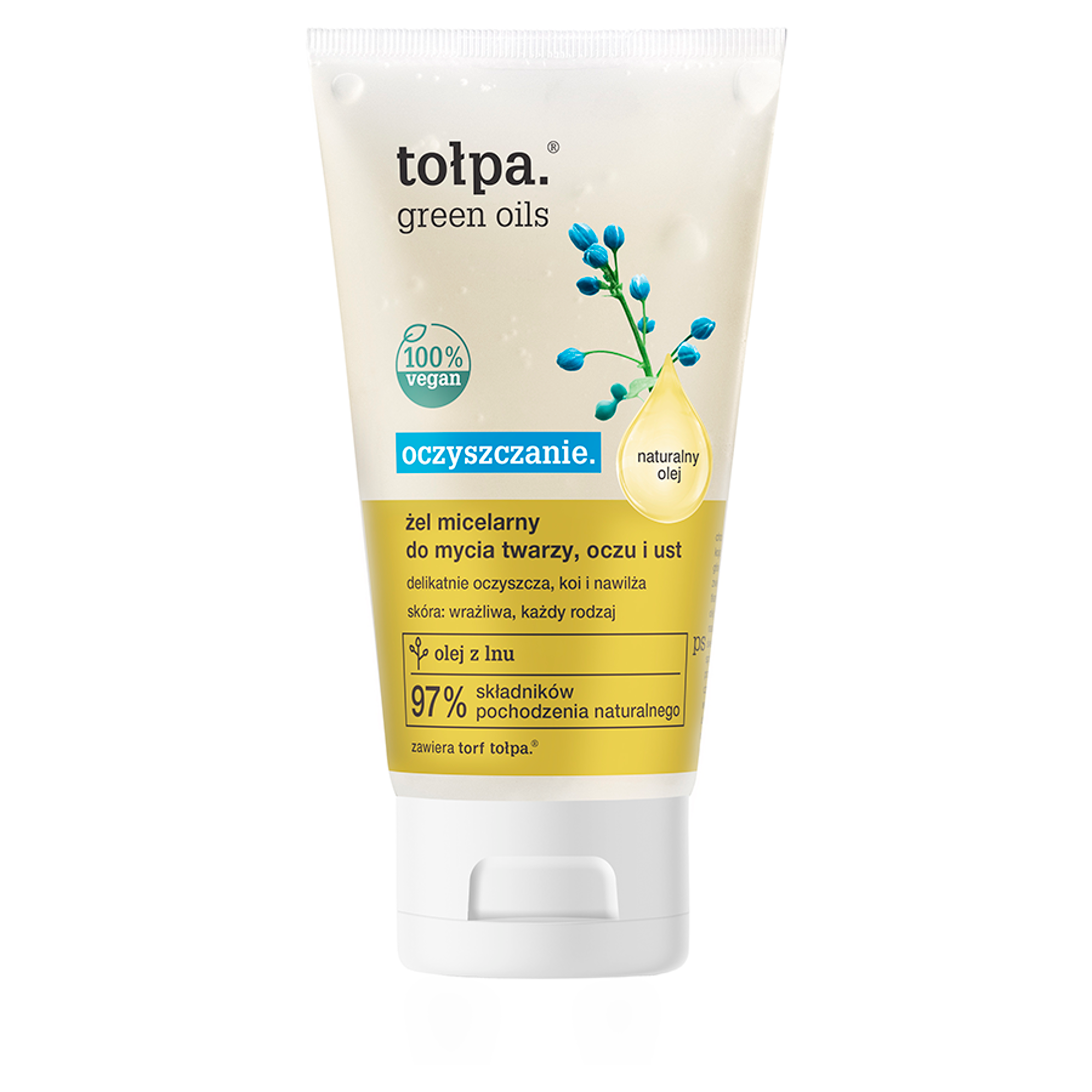 Tołpa Green Oils Oczyszczanie Żel micelarny do mycia twarzy, 150 ml zdjęcie