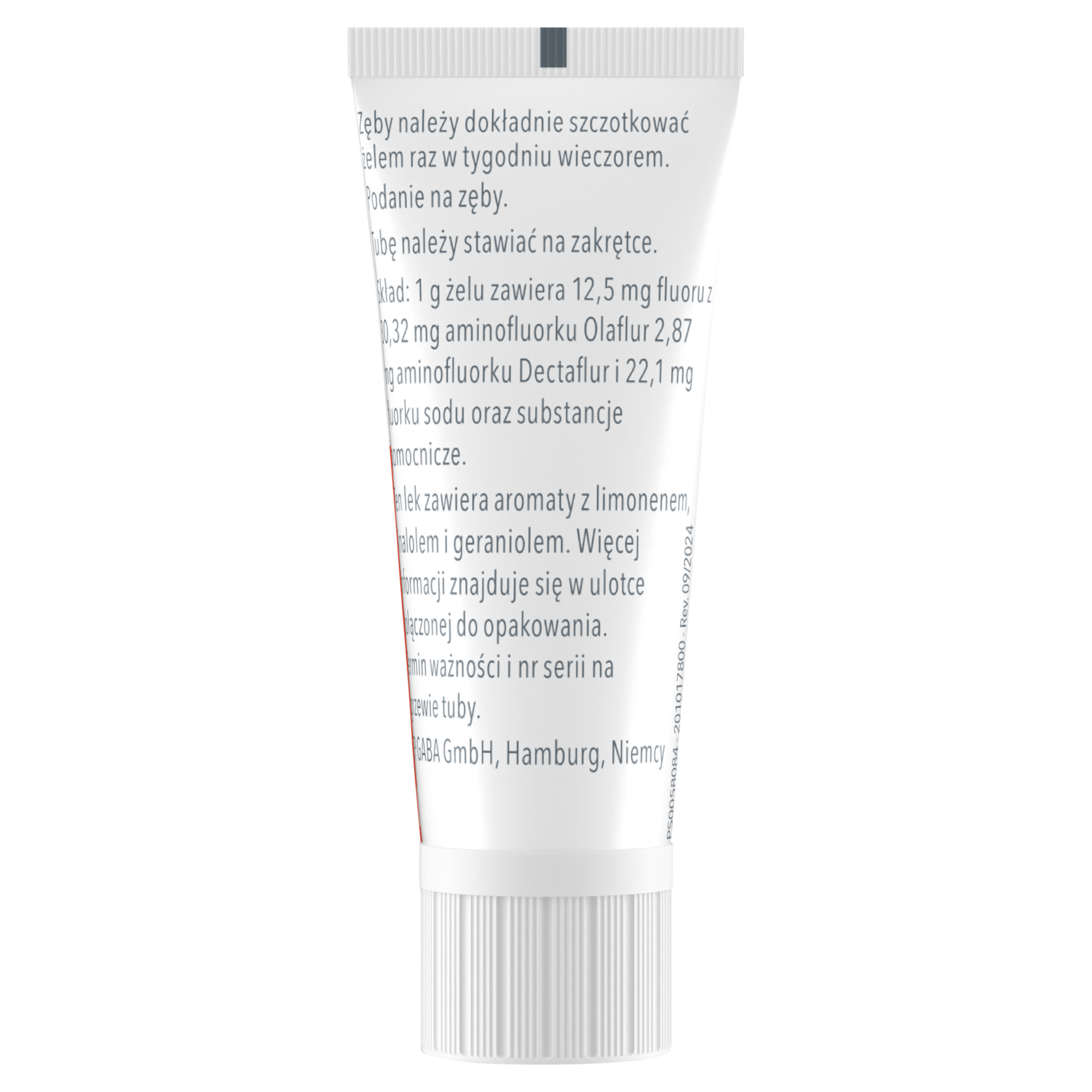 Elmex 12,5 mg fluoru/g żel przeciw próchnicy 25 g