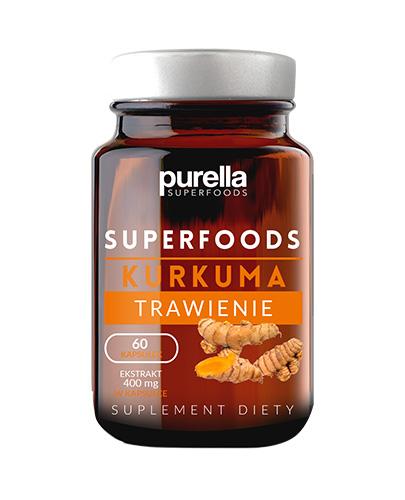 Purella Superfoods Kurkuma Trawienie 60 kapsułek zdjęcie