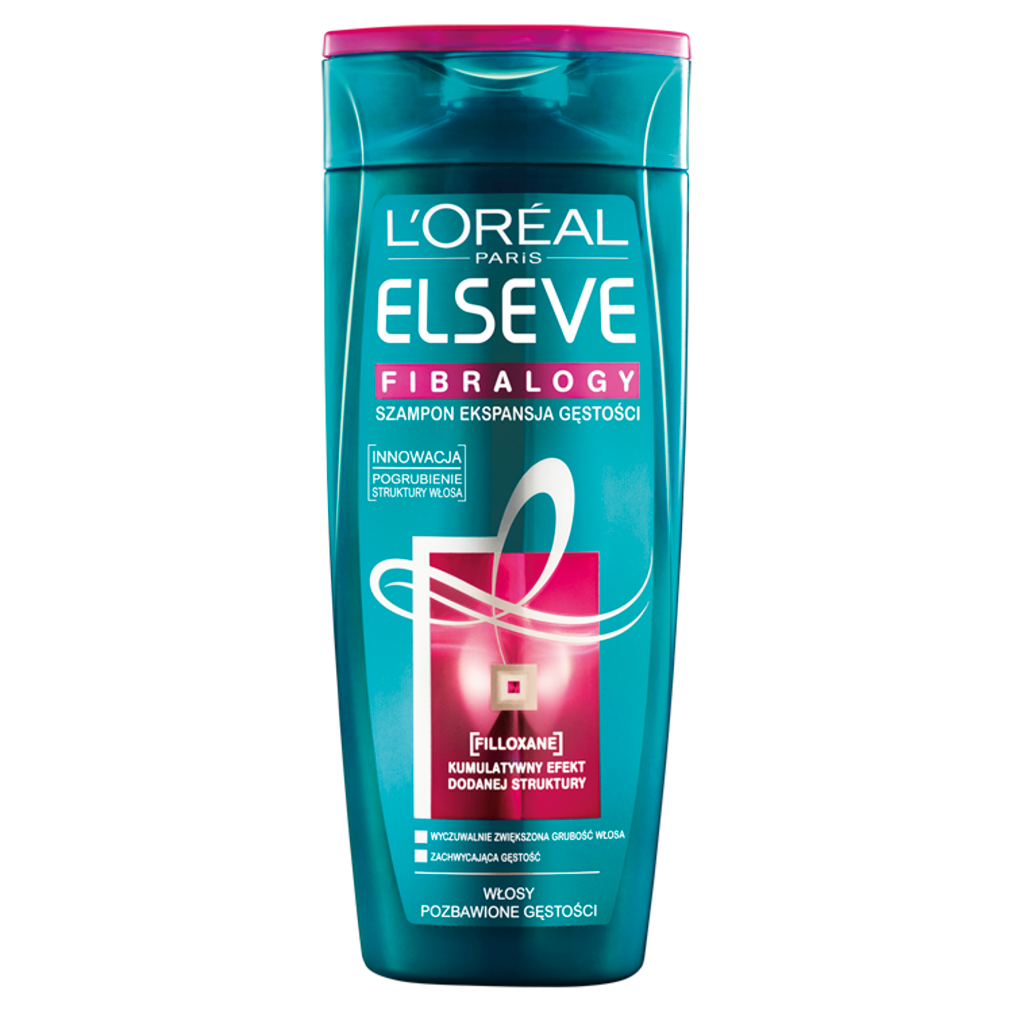 L'Oreal Paris Elseve Fibralogy Szampon zwiększający objętość - 400 ml - cena, opinie, skład zdjęcie