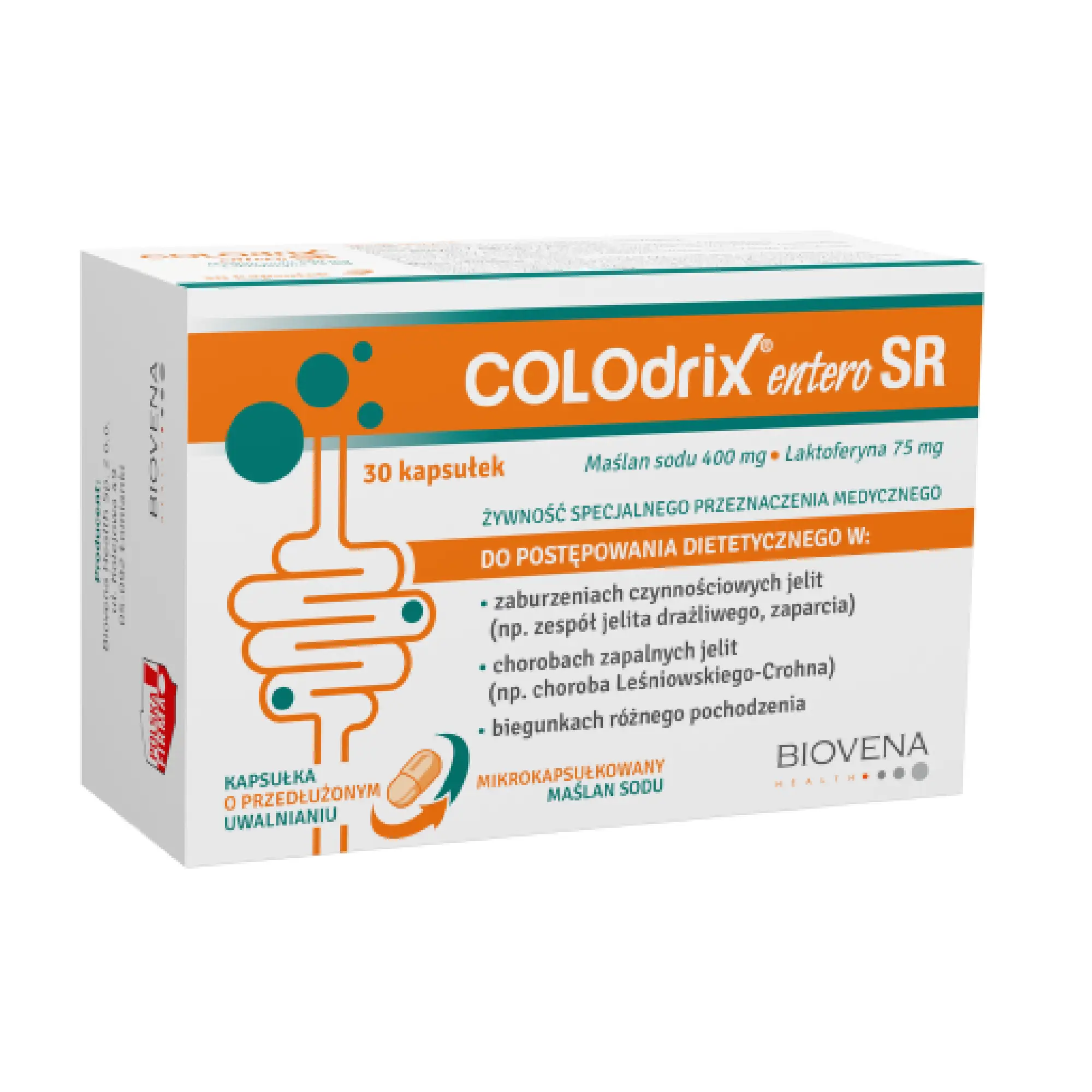 Colodrix entero SR, kapsułki, 30 sztuk zdjęcie