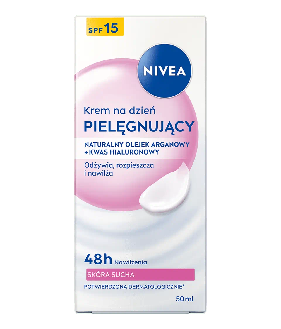 Nivea Pielęgnujący Krem na dzień SPF 15 48H Nawilżenia, 50 ml zdjęcie
