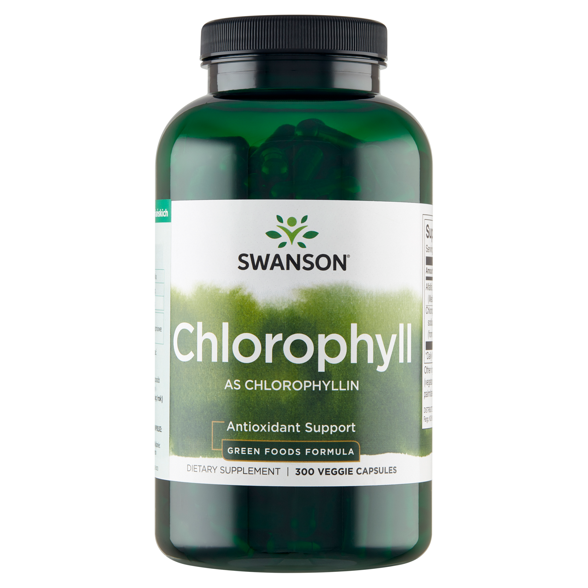 SWANSON Chlorofil 60 mg - 300 kaps. zdjęcie