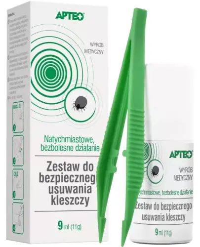 APTEO zestaw do bezpiecznego usuwania kleszczy 1 sztuka zdjęcie