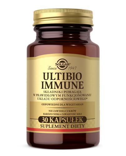 Solgar Ultibio Immune, 30 kaps., składniki zdjęcie