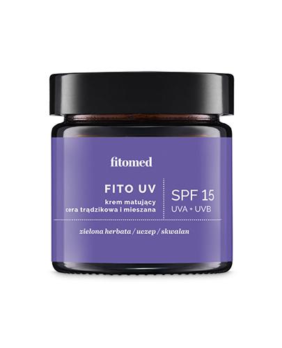 Fitomed FITO UV  Krem matujący SPF 15 do cery trądzikowej i mieszanej, 55 g cena, opinie, skład zdjęcie