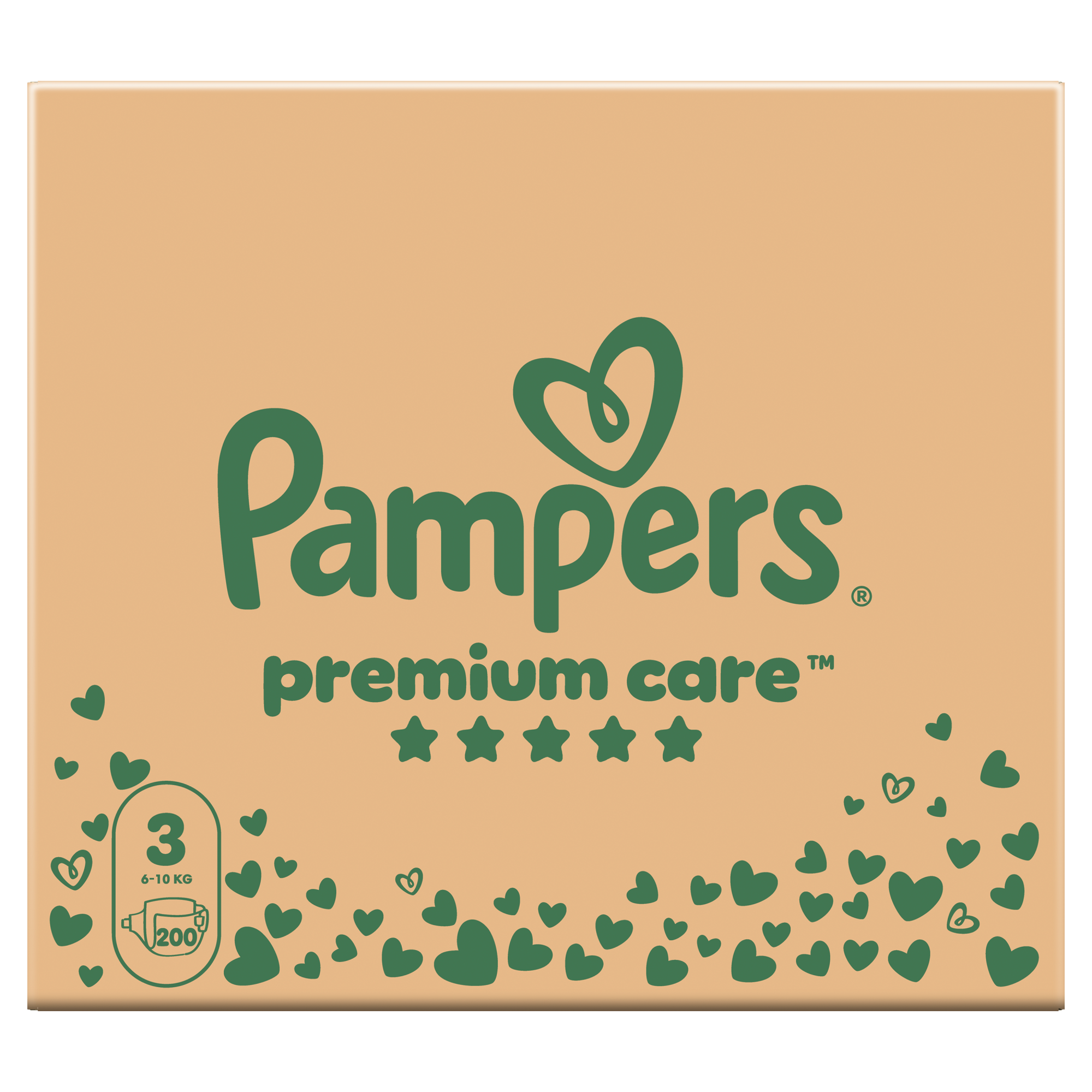 Pampers Premium Care pieluszki rozmiar 3, 6 kg - 10 kg, 200 sztuk zdjęcie