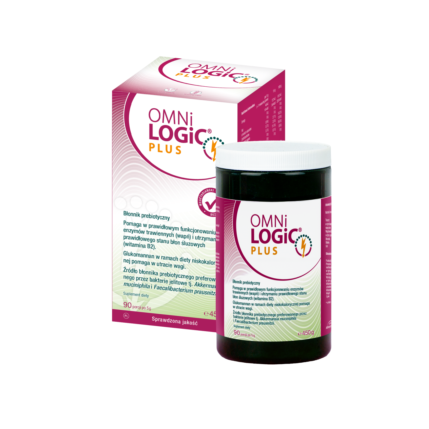 Omni-Logic Plus, proszek, 450 g PET