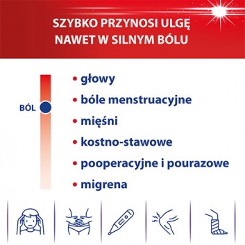 Apap Extra,  paracetamol 500 mg + kofeina 65 mg, tabletki, 50 sztuk