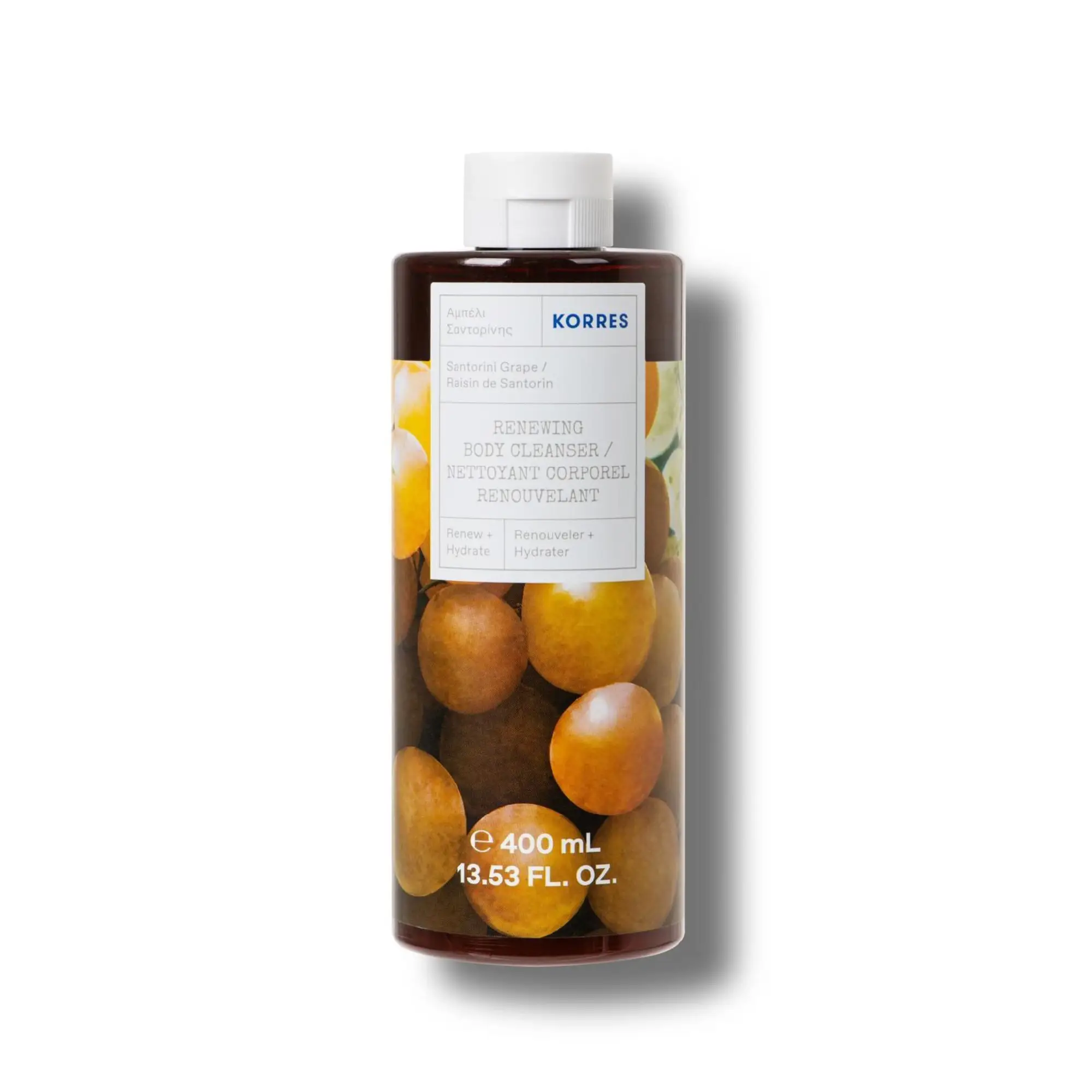 korres Santorini Grape, Żel do mycia ciała, 400 ml zdjęcie