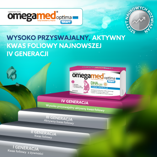 Omegamed Optima Start DHA z ALG dla kobiet planujących ciążę 30 kapsułek