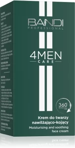 BANDI 4Men Care Krem do twarzy nawilżająco-kojący, 50 ml