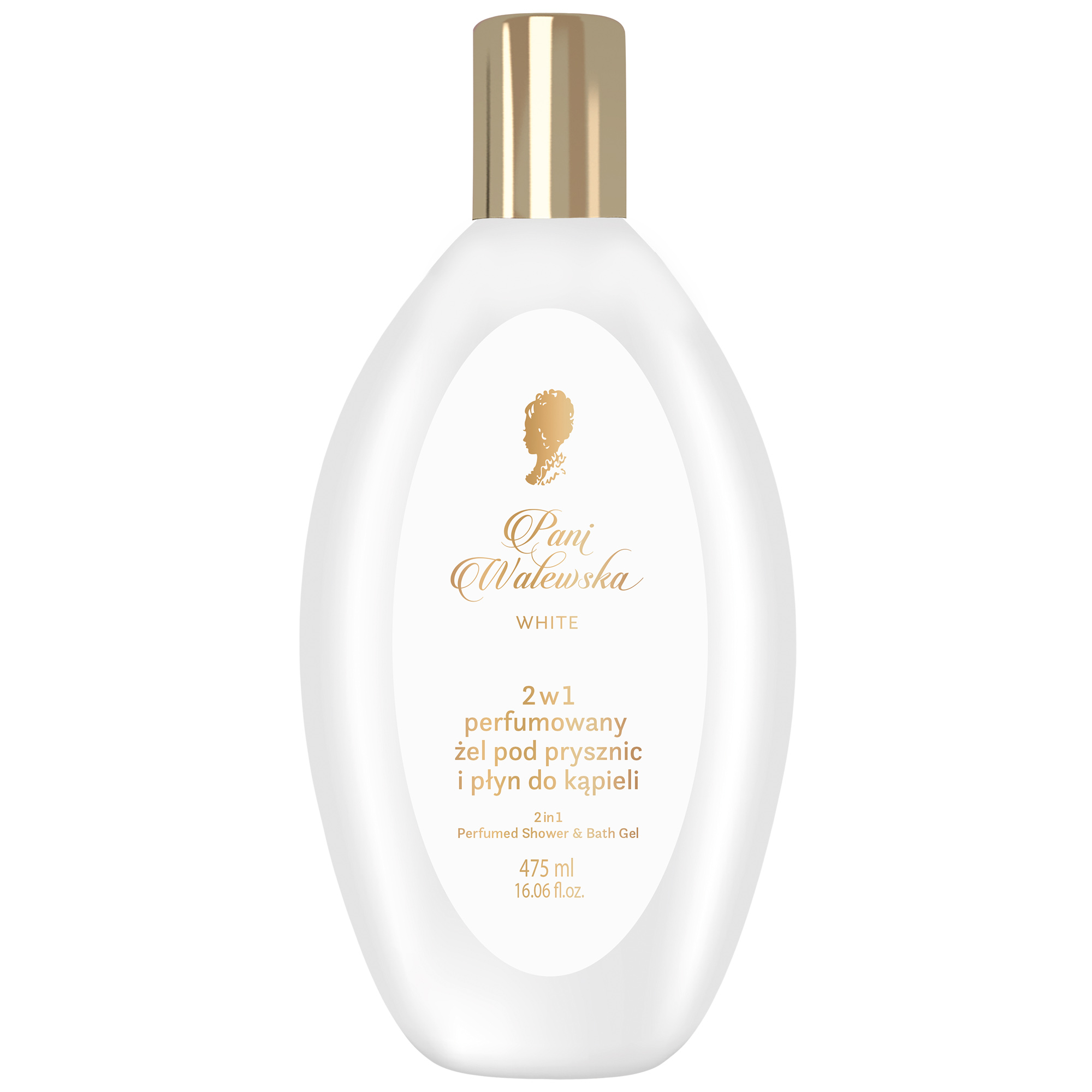 Pani Walewska White 2w1 Perfumowany żel pod prysznic i płyn do kąpieli, 475 ml zdjęcie
