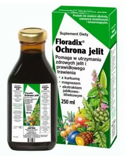 Floradix ochrona jelit tonik 250 ml zdjęcie
