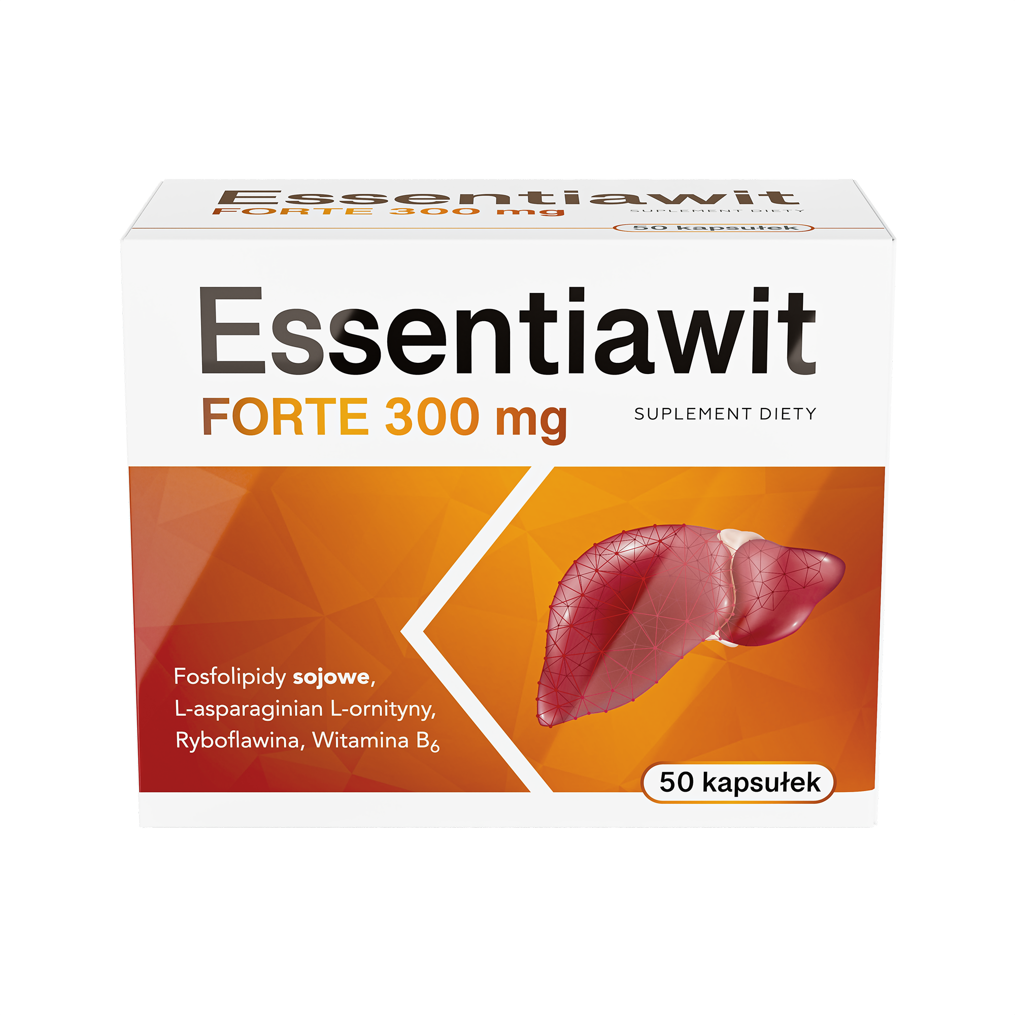 Essentiawit Forte 300 mg, kapsułki, 50 sztuk