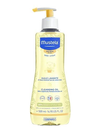 Mustela Bebe Enfant Olejek myjący - skóra sucha - 500 ml  zdjęcie