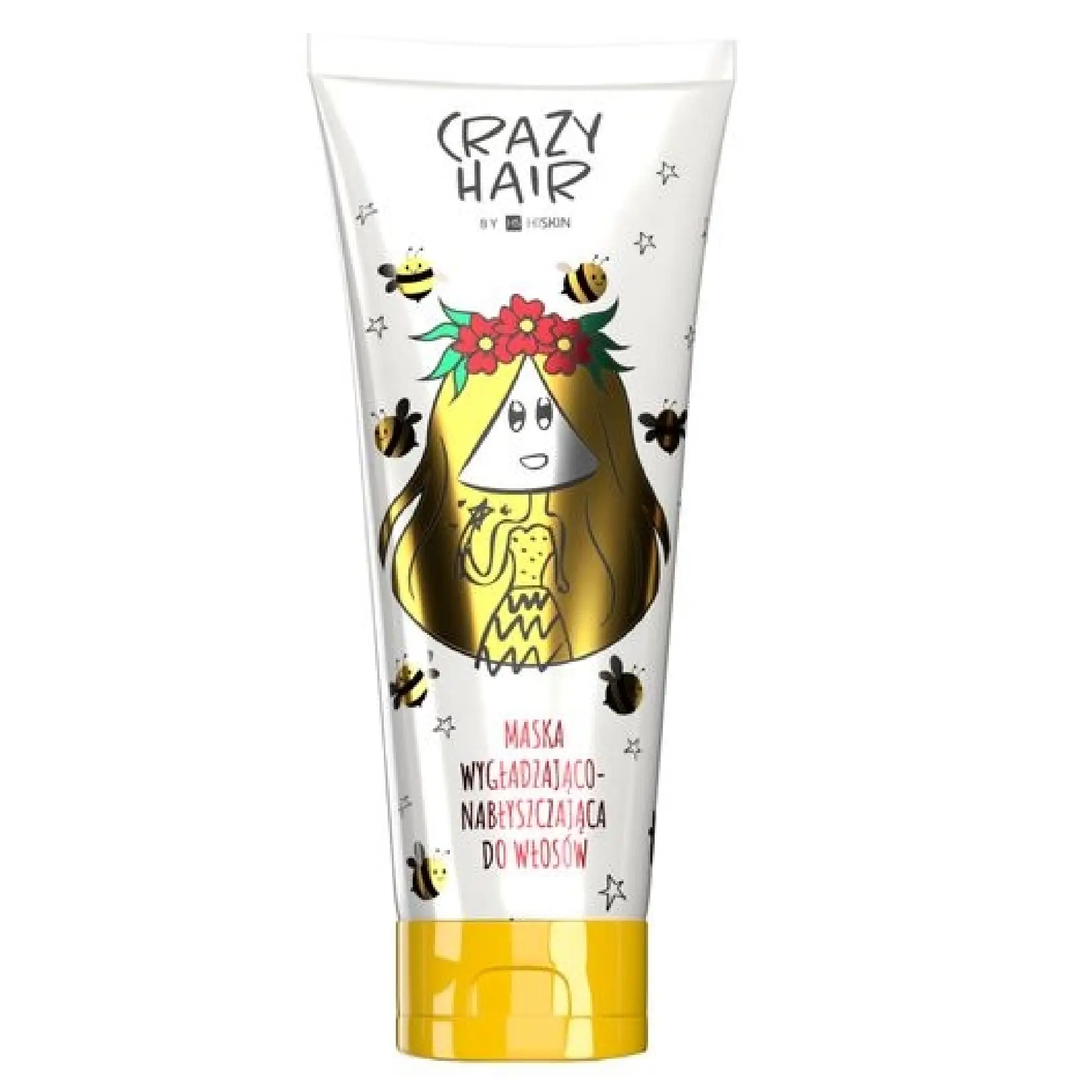 Hiskin Crazy Hair, Miodowa maska nabłyszczająca, 250 ml zdjęcie