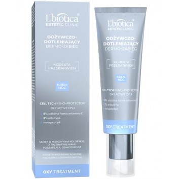 L'Biotica Estetic Clinic Oxy Treatment Odżywczo-Dotleniający Dermo-Zabieg Krem noc, 35 ml