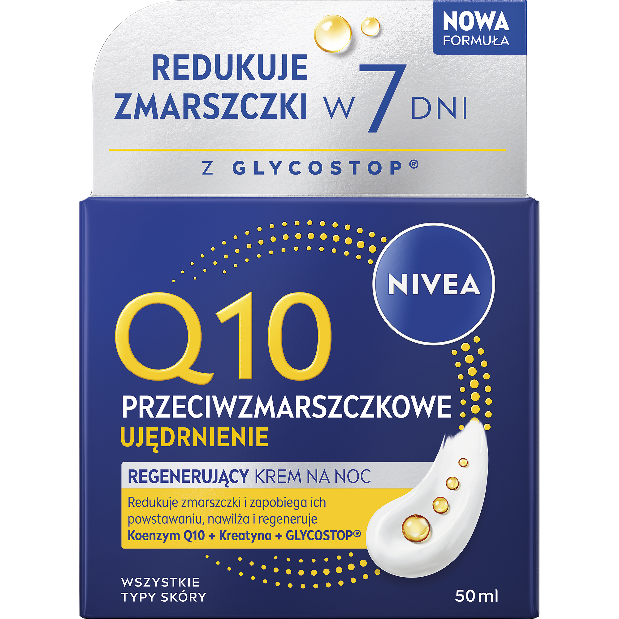 NIVEA Q10 POWER Regenerujący krem na noc, 50 ml zdjęcie