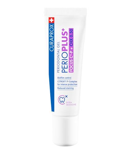 CURAPROX PERIO PLUS+ FOCUS CITROX CHX 0,50% Żel periodontologiczny - 10 ml - cena, stosowanie, opinie  zdjęcie