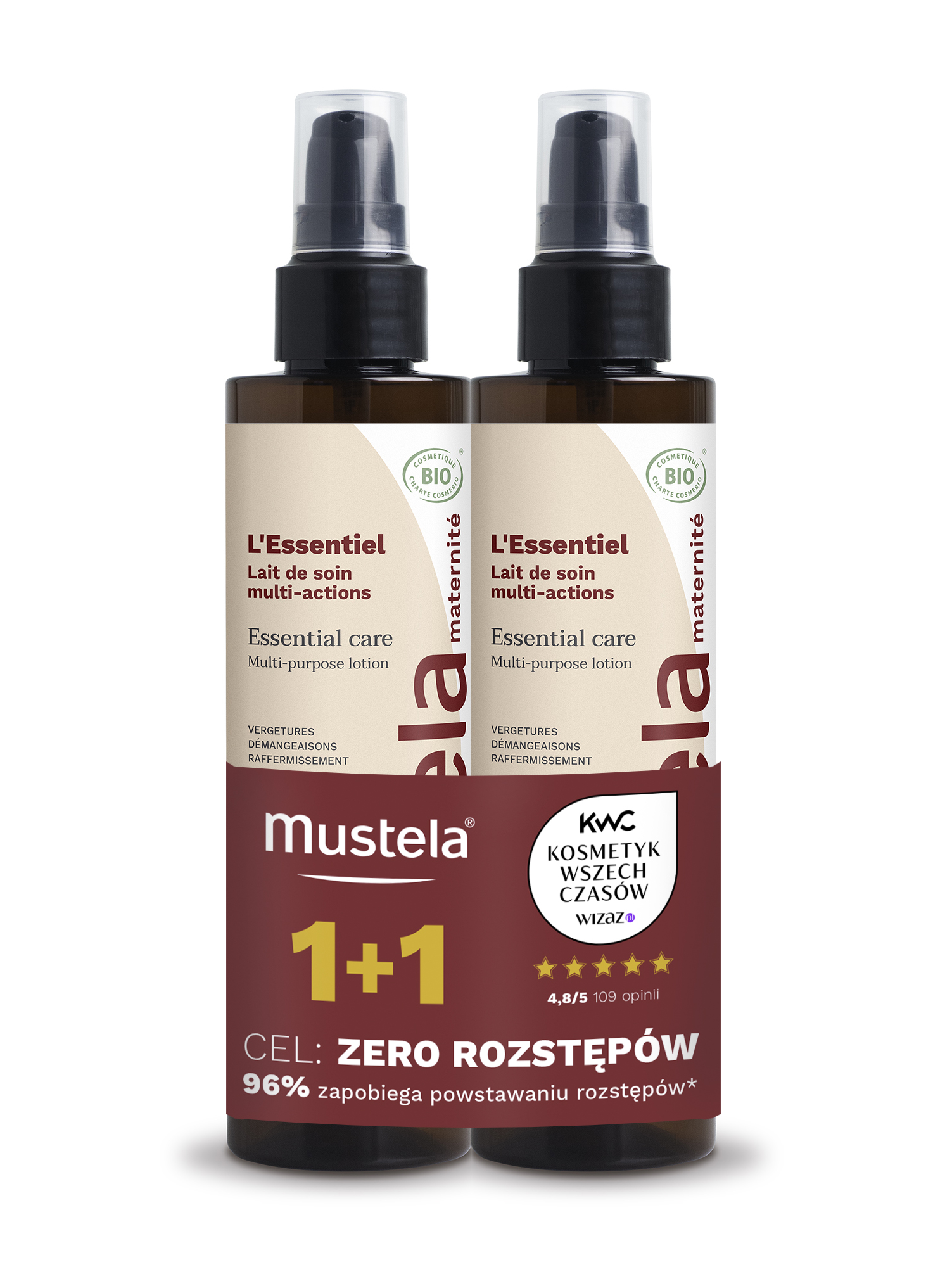 Maternite Essential Care Mleczko multifunkcyjne, 2 x 200 ml zdjęcie