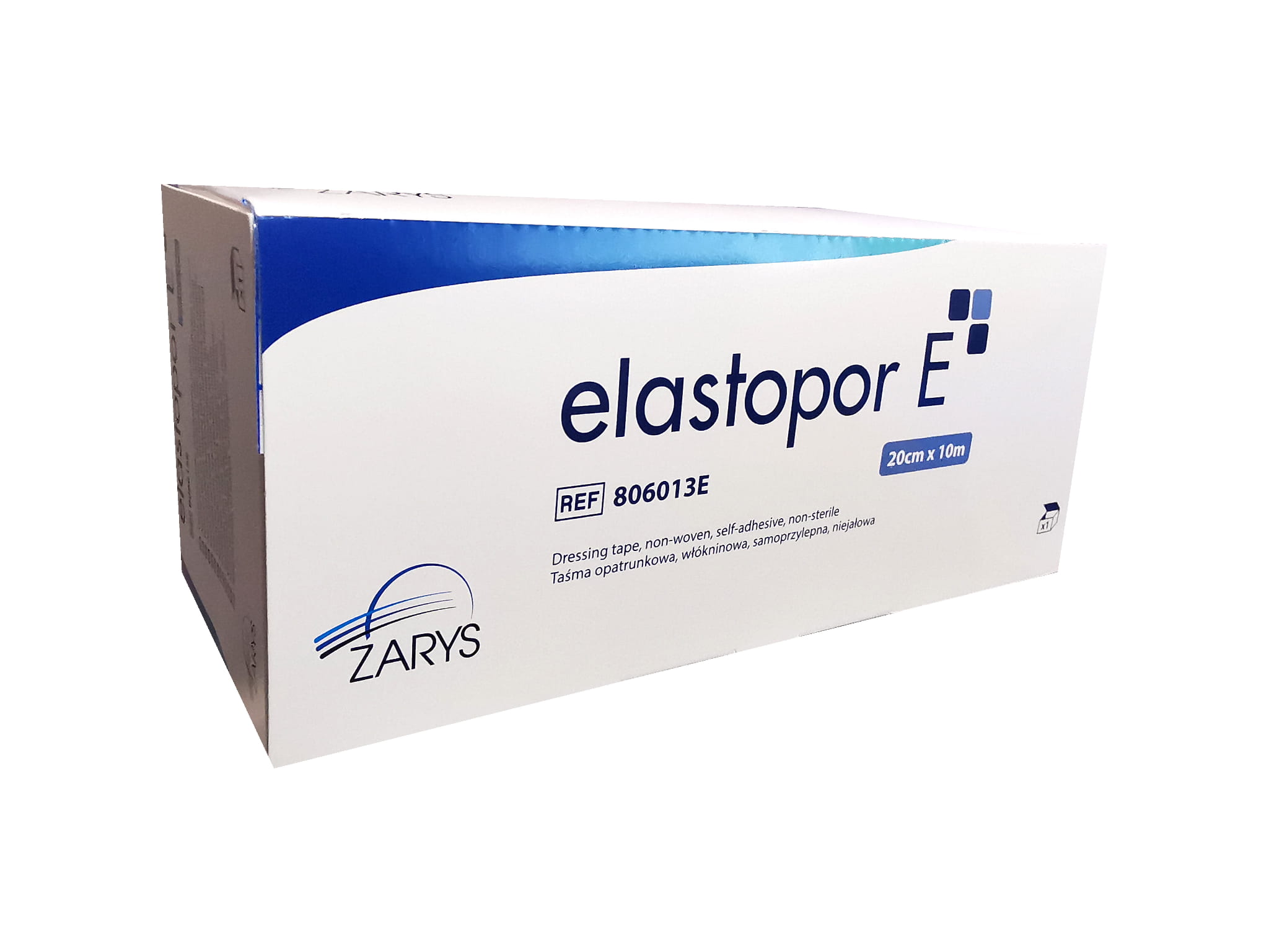 Elastopor E, Taśma opatrunkowa, włókninowa, samoprzylepna, niejałowa, 20 cmx10 m, 1 sztuka zdjęcie