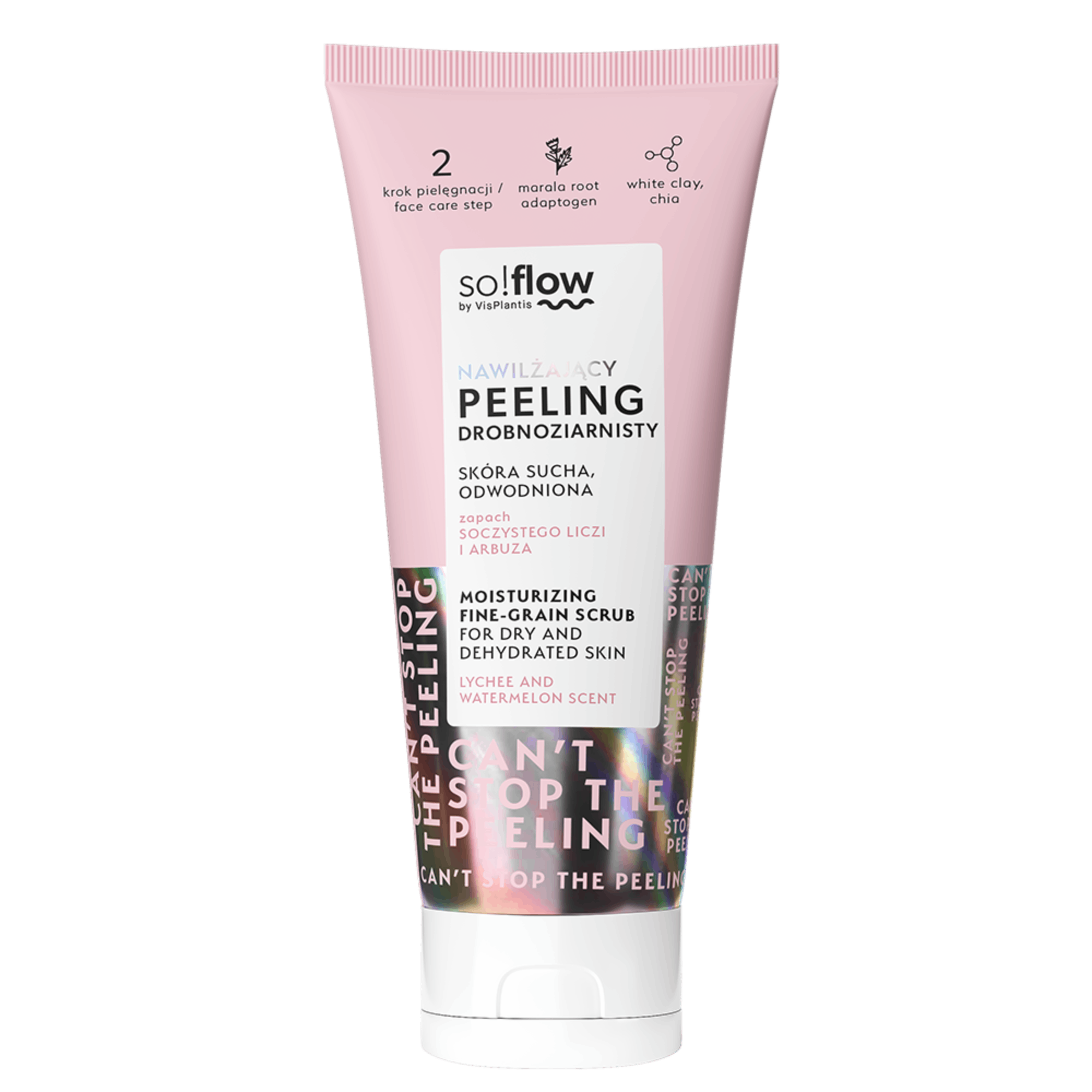 So!flow Nawilżający peeling drobnoziarnisty, 75 ml zdjęcie