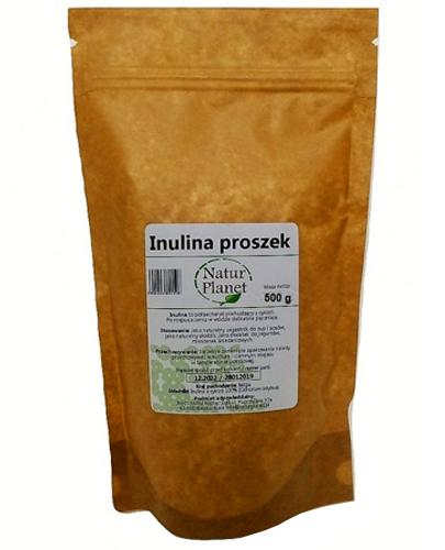 Natur Planet Inulina proszek - 500 g - cena, opinie, stosowanie zdjęcie