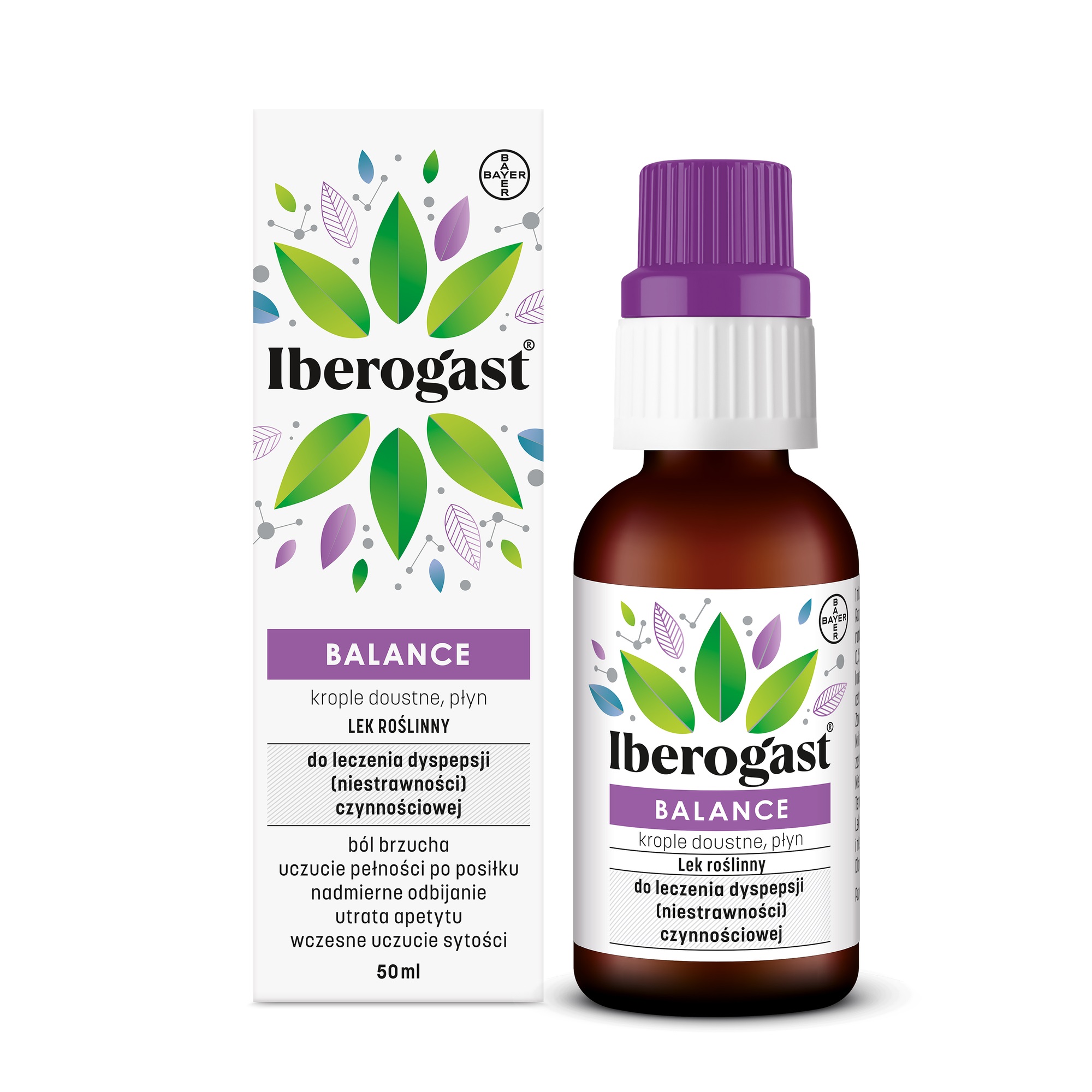 Iberogast Balance, krople doustne, płyn, 50 ml zdjęcie