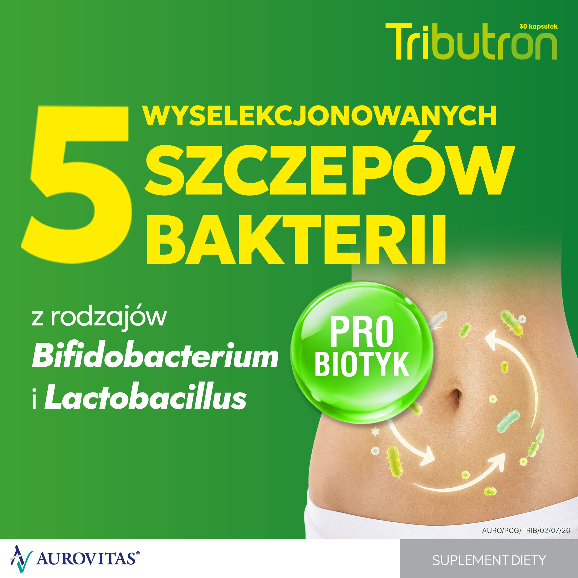 Tributron, kapsułki, 30 sztuk