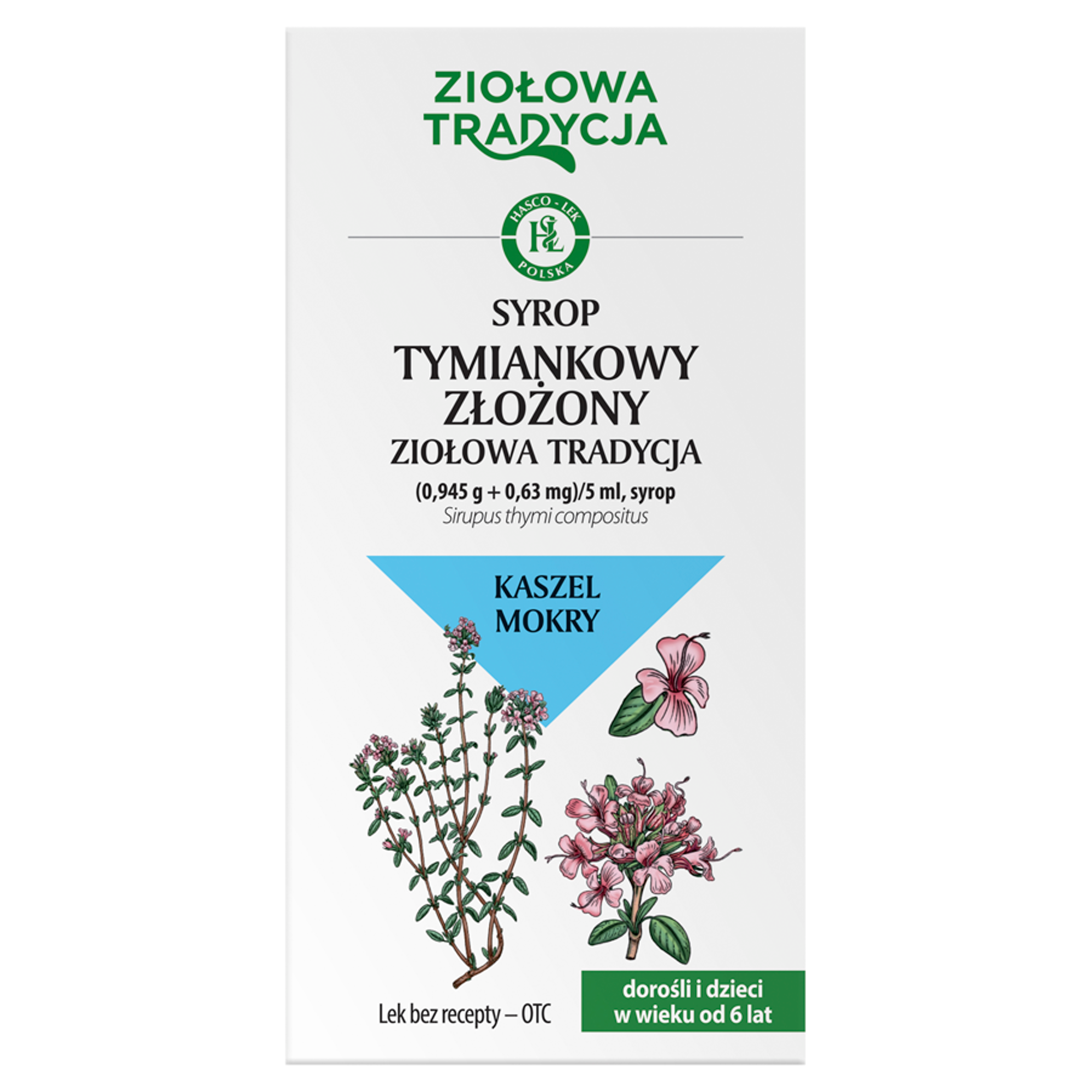 ZIOŁOWA TRADYCJA Syrop tymiankowy złożony, 125 g zdjęcie