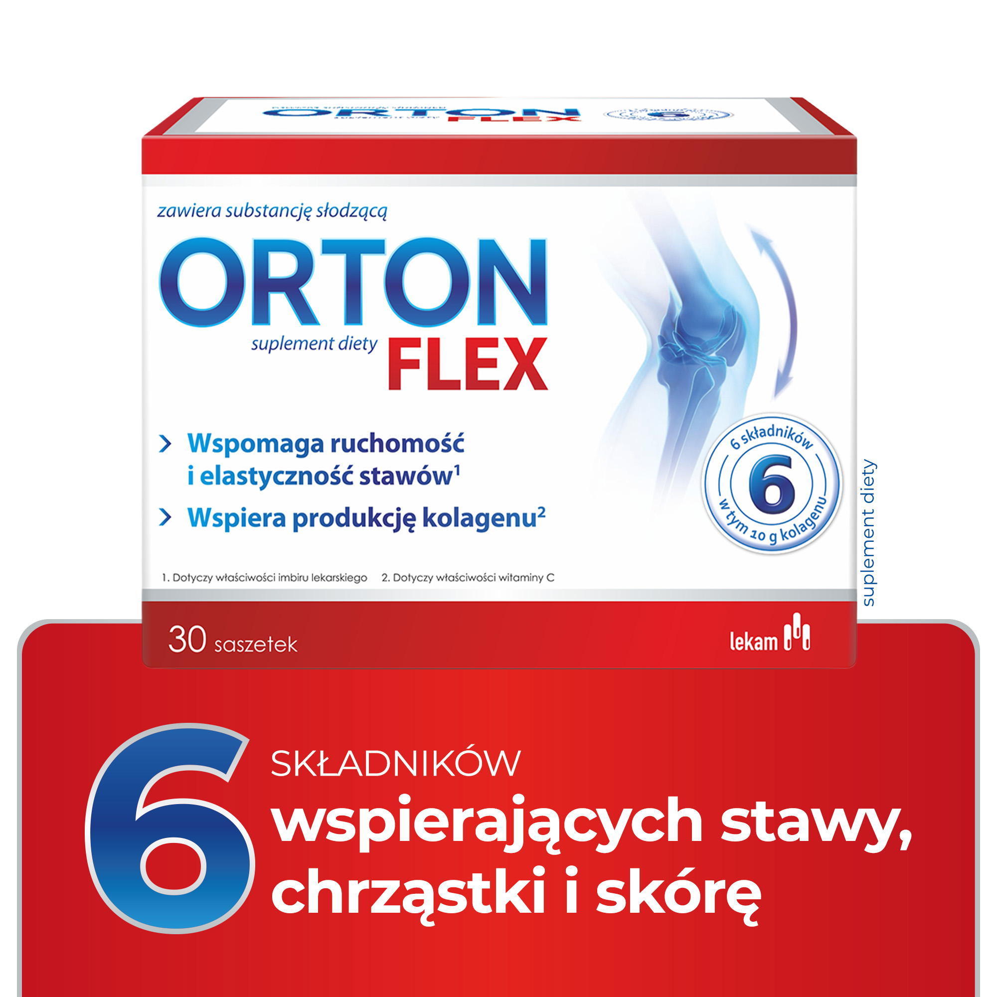 ORTON FLEX, saszetki z proszkiem, 30 sztuk