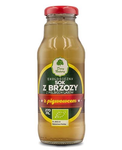 Dary Natury Ekologiczny sok z brzozy z pigwowcem - 270 ml zdjęcie