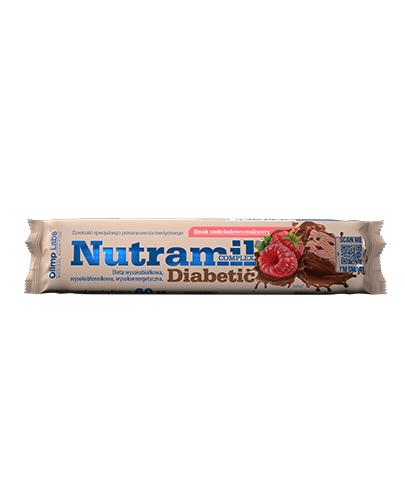 Olimp Nutramil Complex Diabetic baton smak czekoladowo-malinowy 60 g zdjęcie