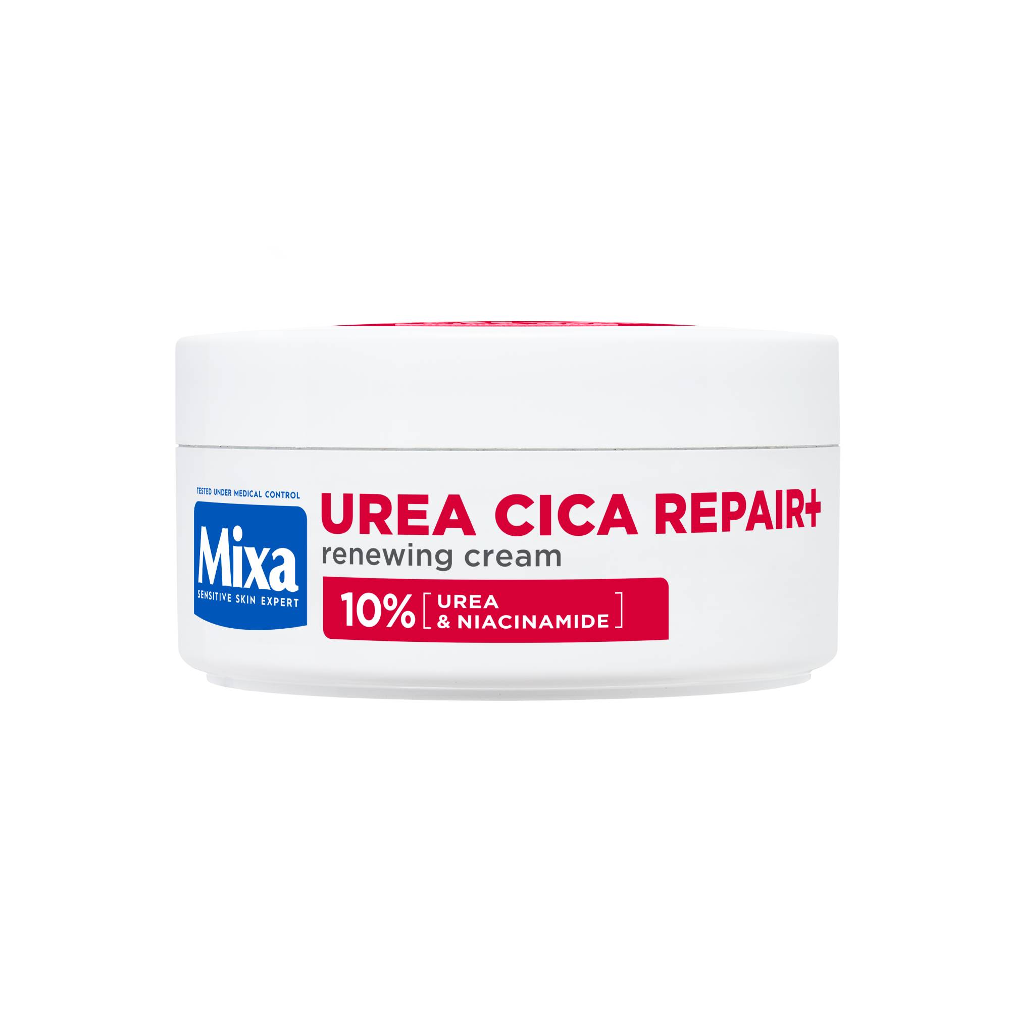 Mixa Urea Cica Repair+ Regenerujący krem do twarzy, dłoni i ciała, 150 ml zdjęcie
