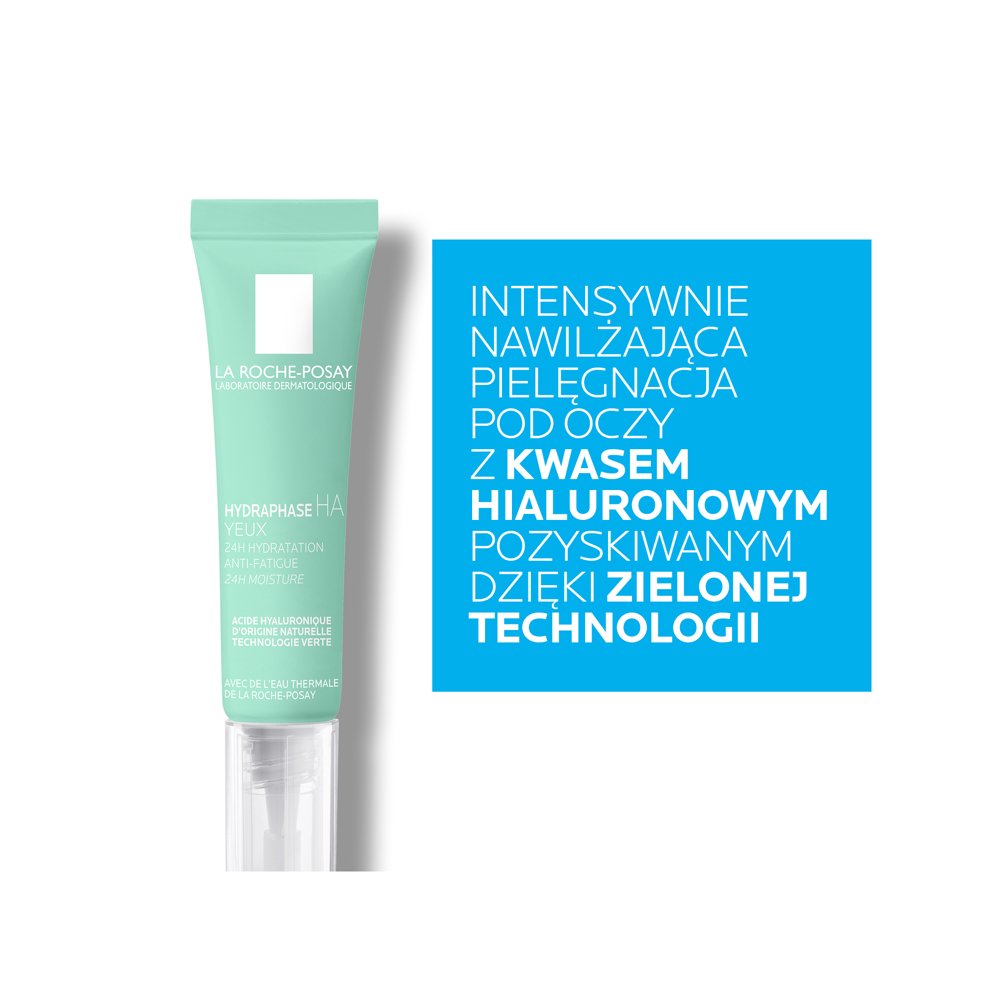 La Roche-Posay Hydraphase Intense Żel pod oczy intensywnie nawilżający, 15 ml