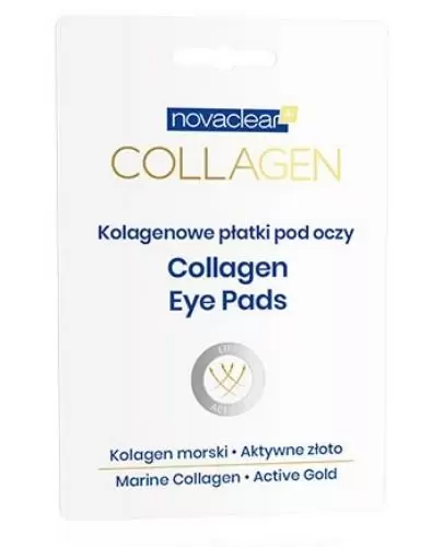 Novaclear Collagen kolagenowe płatki pod oczy 2 sztuki zdjęcie