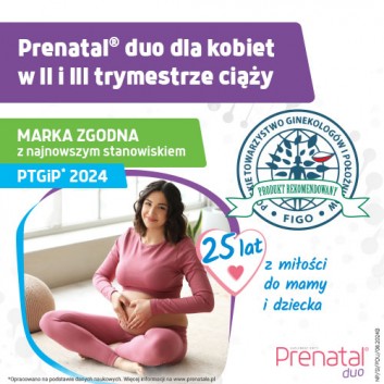 Prenatal Duo, 30 kapsułek Classic + 60 kapsułek DHA